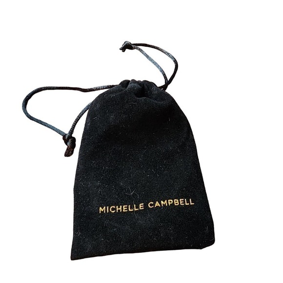 NEW Michelle Campbell Rachel Zoe Gold Tone Talon Faux Jewel Beach Set Bracelet - Picture 6 of 7